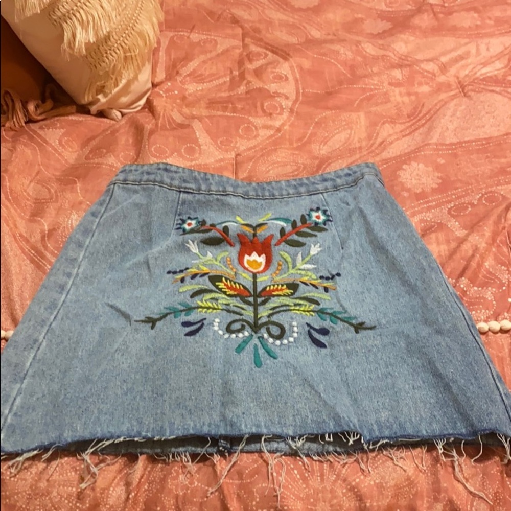 Jean skirt